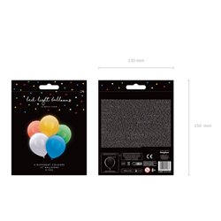 Balony Led 30cm, mix (1 op. / 5 szt.)