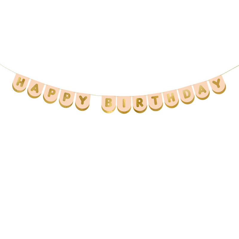 Baner urodzinowy Happy Birthday z kolekcji Konie, 13 x 150 cm.