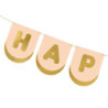 Baner urodzinowy Happy Birthday z kolekcji Konie, 13 x 150 cm.