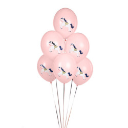 Balony Konie Koniki 30cm Różowe (1 op. / 50 szt.)