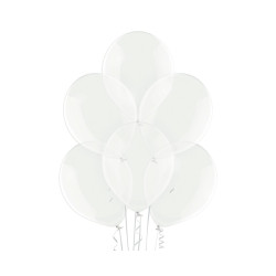 Balony 23cm, Crystal Clear (1 op. / 100 szt.)