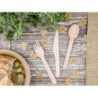 Sztućce drewniane naturalne eko Woodland, 16cm 18 szt