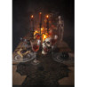 Bieżnik Pajęczyna na stół czarny dekoracja na Halloween 185x45cm