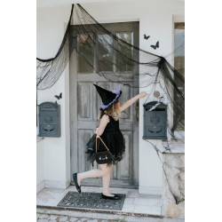 Strój dziecięcy sukienka Wiedźma Czarownica, rozmiar 116-128 na Halloween