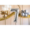 Balon foliowy Cyfra ''7'', 72cm, srebrny