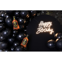 Balon foliowy Whisky mini do dekoracji, 27 x 12 cm