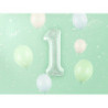 Balon foliowy Cyfra ''1'', 72cm, zieleń
