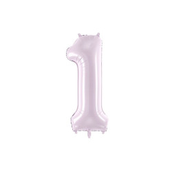 Balon foliowy Cyfra ''1'', 72cm, fiolet