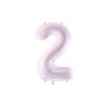 Balon foliowy Cyfra ''2'', 72cm, fiolet