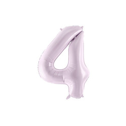 Balon foliowy Cyfra ''4'', 72cm, fiolet