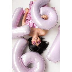 Balon foliowy Cyfra ''4'', 72cm, fiolet