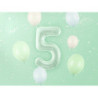 Balon foliowy Cyfra ''5'', 72cm, zieleń
