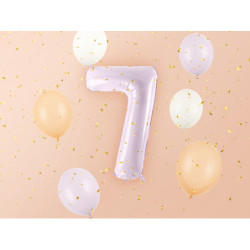 Balon foliowy Cyfra ''7'', 72cm, fiolet