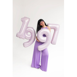 Balon foliowy Cyfra ''7'', 72cm, fiolet