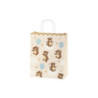 Torebka na prezenty Misie urodzinowa , mix, 26x32.5x13 cm