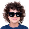 Imprezowe Okulary Piksele przyciemniane 1szt