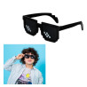 Imprezowe Okulary Piksele przyciemniane 1szt