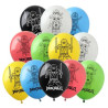 Balony gumowe z nadrukiem Lego Ninjago zestaw 12szt