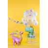Balon foliowy Dinozaur w koronie 74x90cm