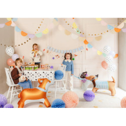 Stojący balon foliowy Jamnik Pies Piesek, 89x58 cm, mix