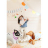 Stojący balon foliowy Buldog Pies Piesek, 75x57 cm, mix