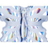 Balony foliowe MOTYLKI małe do girland Motyle holograficzne dekoracyjne 19x23 cm 3szt