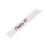 Szarfa urodzinowa Happy 18 krem 76cm Urodziny Osiemnastka