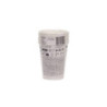 Kubeczki papierowe z kokardkami, kremowo-czarne, eleganckie 220ml 6szt