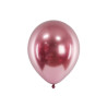 Balony Glossy 5" 12cm RÓŻOWE ZŁOTO 50szt chrom błyszczące małe