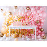 Balony Glossy 5" 12cm RÓŻOWE ZŁOTO 50szt chrom błyszczące małe