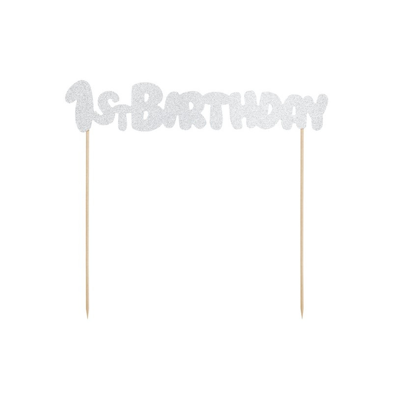 Topper na tort 1st Birthday