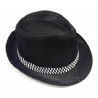 Kapelusz Fedora  czarny ALcapone
