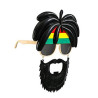 Okulary rastaman reggae Marley