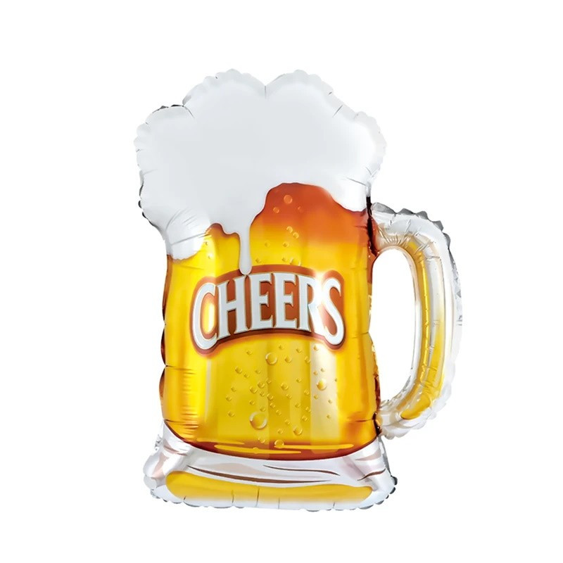 Balon foliowy Kufel Piwa Cheers! 58x73cm