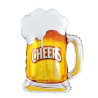 Balon foliowy Kufel Piwa Cheers! 58x73cm