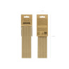 Słomki Kraft 10szt 19.5cm papierowe eko