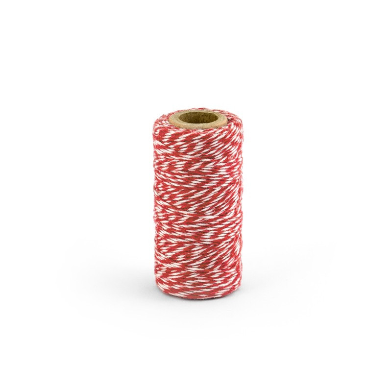 Sznurek piekarski, czerwony, 50m (1 szt. / 50 mb.)