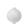 Lampion papierowy, biały, 20cm