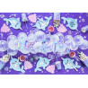 Baner Happy Birthday, opalizujący, 16,5x62cm