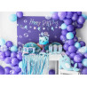 Baner Happy Birthday, opalizujący, 16,5x62cm