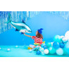 Balony Glossy 30cm, NIEBIESKIE 50 szt chrom BŁYSZCZĄCE
