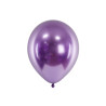 Balony Glossy 30cm FIOLETOWE 50 szt chrom BŁYSZCZĄCE