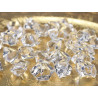 Kryształowy lód, bezbarwne Kryształki 25 x 21mm (1 op. / 50 szt.)