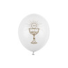 Balony 30cm, IHS, Pastel Pure White (1 op. / 50 szt.)