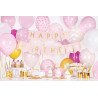 Balony 30cm, Kropki, Pastel Baby Pink (1 op. / 50 szt.)