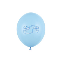 Balony 30cm, Bucik, Pastel Baby Blue (1 op. / 6 szt.)
