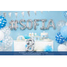 Balon foliowy Cyfra ''9'', 35cm, srebrny
