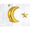 Balon foliowy Księżyc złoty 60cm