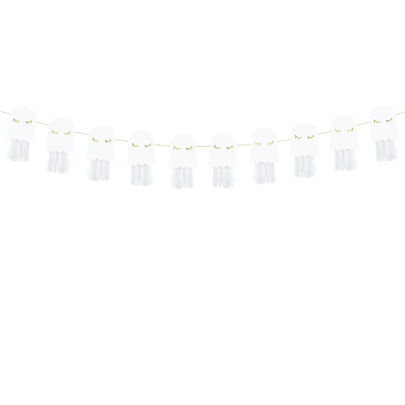 Girlanda papierowa - Duchy, 1,3m