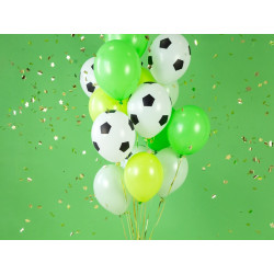 Balony 30 cm, Piłka, Piłkarskie (1 op. / 6 szt.)
